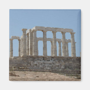Poseidon-Tempel am Kap Sounion Magnet