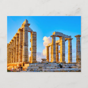 Poseidon-Tempel Postkarte