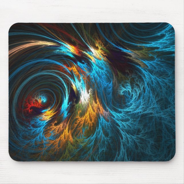 Poseidons Zorn Mousepad (Vorne)