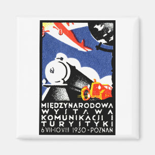 Posen-Ausstellungs-Plakat 1930 Magnet