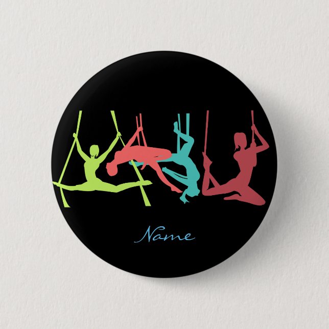 Posen für die Fitness Button (Vorderseite)