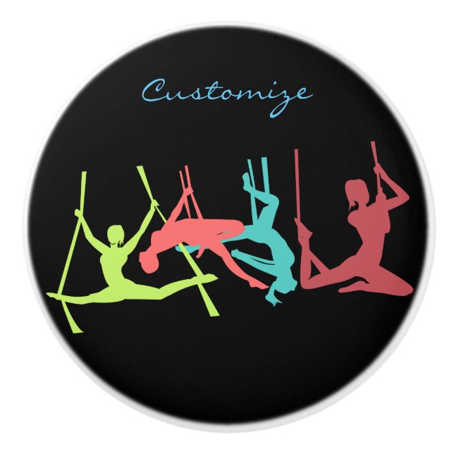 Posen für die Fitness Keramikknauf (Vorderseite)