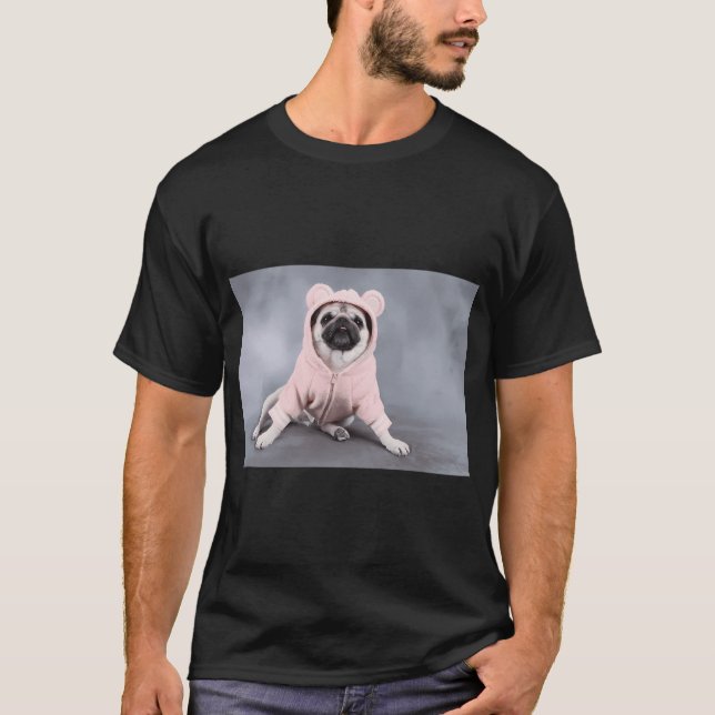 Poser Pug T-Shirt (Vorderseite)