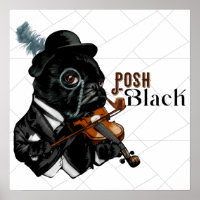 Posh Black Frenchie Bulldog