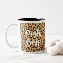 Posh Boss Leopard Tasse