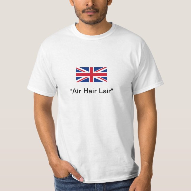 Posh britisches Akzent-Shirt T-Shirt (Vorderseite)