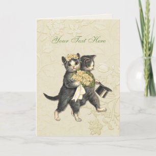Posh Cats Wedding Ankündigung
