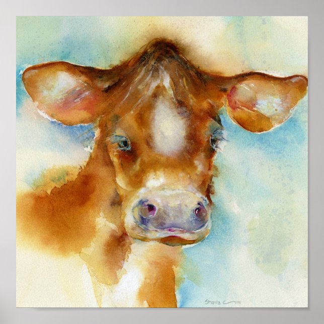 Posh Cow Poster (Vorne)