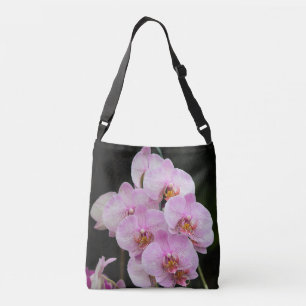 Posh Pink Orchids Tragetaschen Mit Langen Trägern