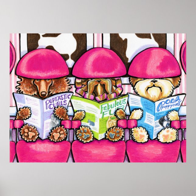 Posh Pup Salon Poster (Vorne)