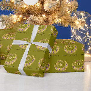 Posh Storch Stil Geschenkpapier