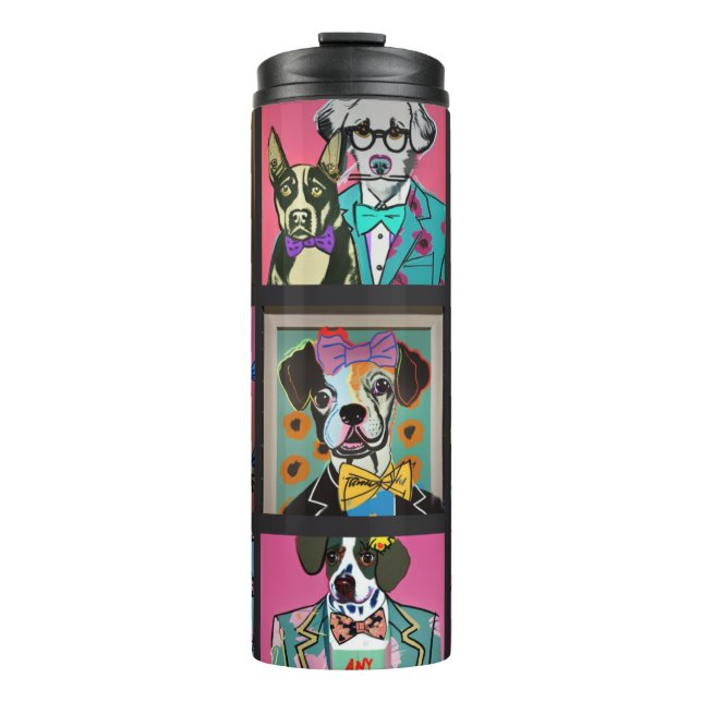 Posh Welpe Thermal Tumbler Thermosbecher (Vorderseite)