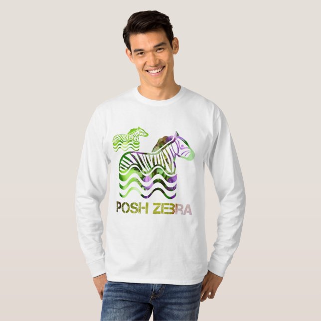Posh zebra T-Shirt (Vorne ganz)