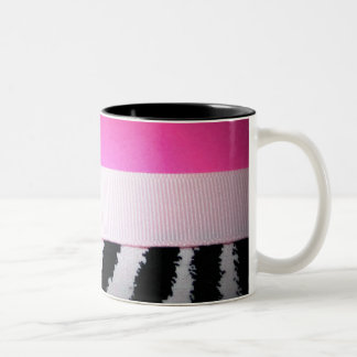Posh Zebra-Tasse Zweifarbige Tasse