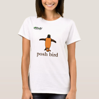 poshbird (brauner Pinguin) T-Shirt