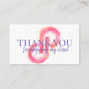 Poshmark merci carte de placard galaxie aquarelle