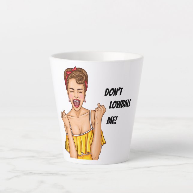 Poshmark-Tasse Nicht im Stich Milchtasse (Vorderseite)