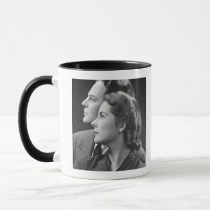 Posierendes Paar Tasse