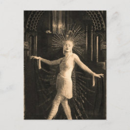 Posing With Starburst Postkarte