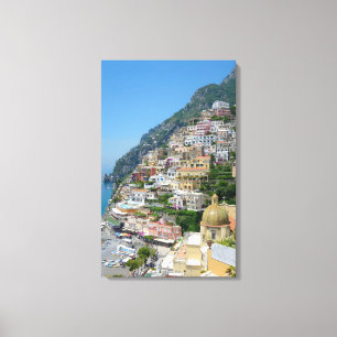Positano a étiré la copie de toile