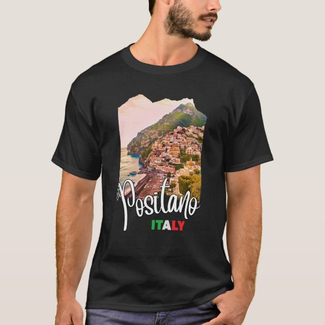 Positano Amalfi Coast  1 T-Shirt (Vorderseite)