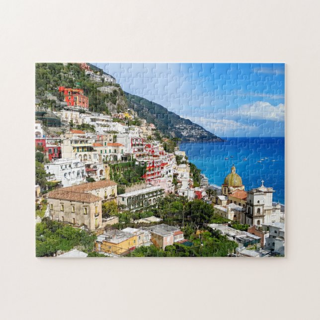 Positano Amalfi Küste Italien Italien Reisesaal (Horizontal)