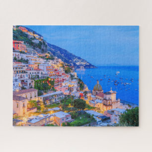 Positano, Amalfiküste, Italien.