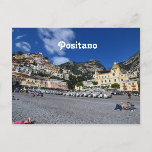 Positano Beach Postkarte