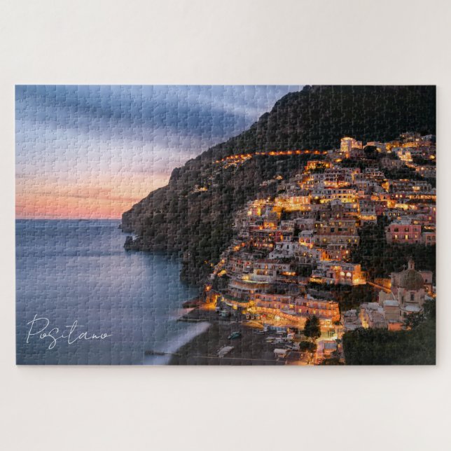 Positano Coastline Foto (Horizontal)