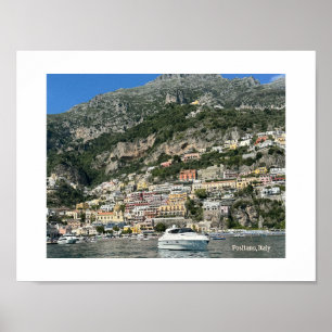 Positano, Italie Poster Design