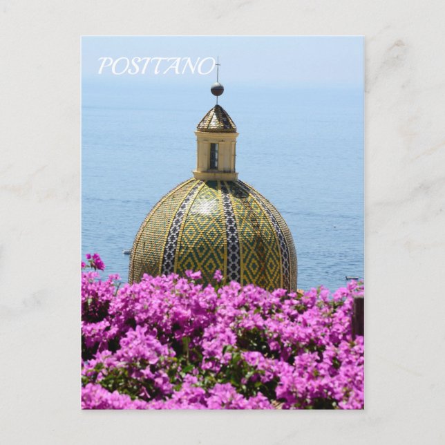 Positano, Italien Postkarte (Vorderseite)