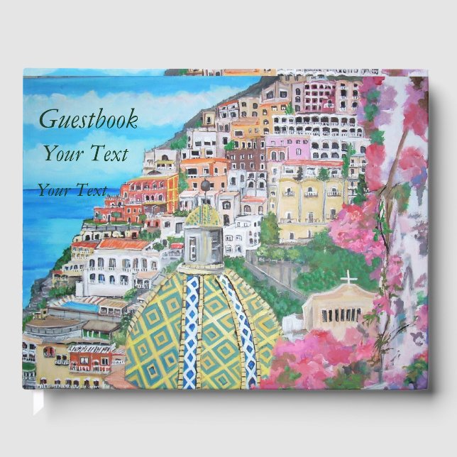 Positano, Livre d'or (Recto)