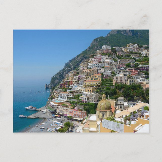 Positano Postcard Postkarte (Vorderseite)