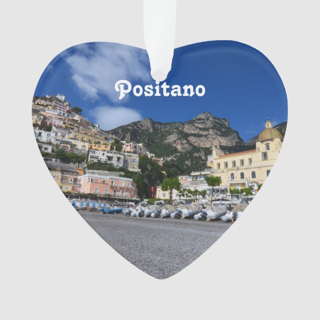 Positano Strand Ornament (Vorderseite)
