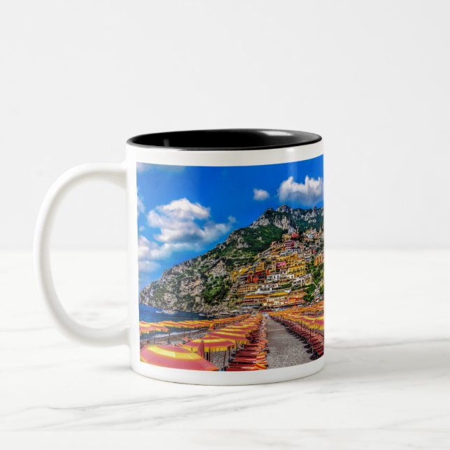 Positano Zweifarbige Tasse (Links)