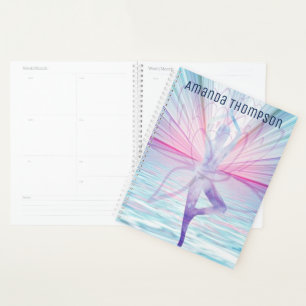 Position Yoga Tree - Pastellbild "Energie" Planer