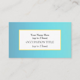 Positiv an der Küste Visitenkarte