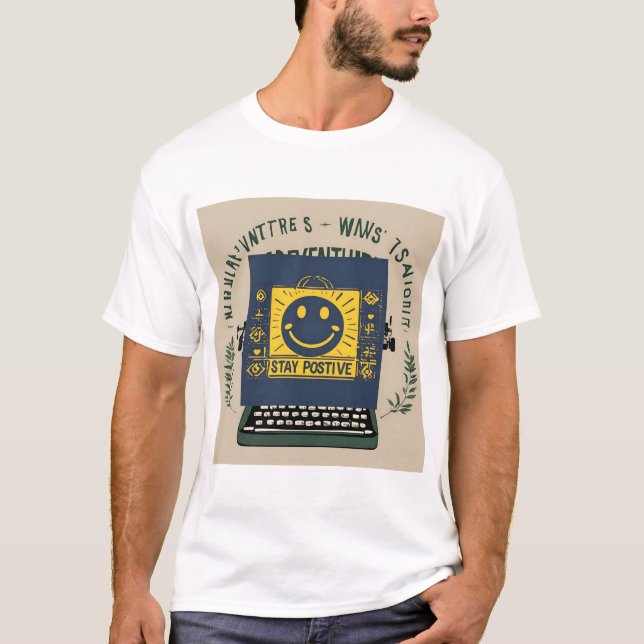 Positiv bleibe T-Shirt (Vorderseite)