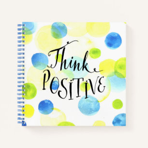 Positiv denken notizbuch