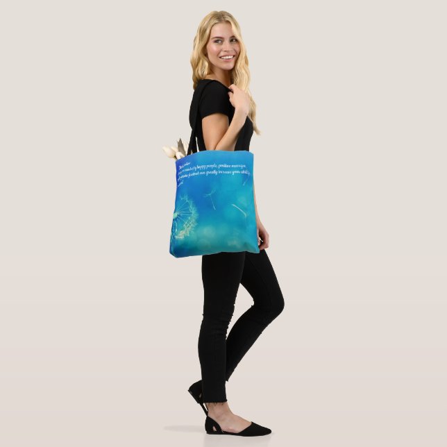 Positiv denken tasche (Am Model)