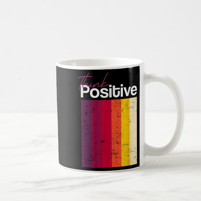Positiv denken und verstärken; Inspirierte Anführu Kaffeetasse (Rechts)