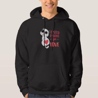 Positiv getestet für Valentintagspaare der Liebe C Hoodie