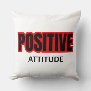 Positiv-Motivations-T-Shirt mit Typografie Kissen