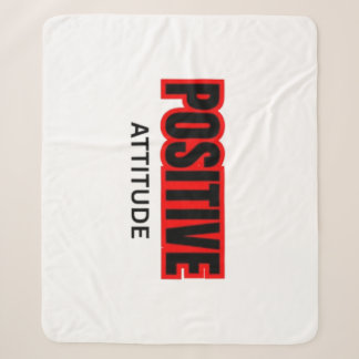 Positiv-Motivations-T-Shirt mit Typografie Sherpadecke