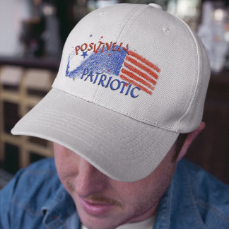 POSITIV PATRIOTISCHE LIEBE AMERIKA FLAG TRUCKERKAPPE