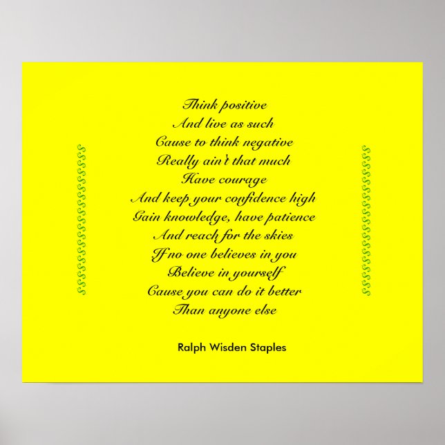 positiv poster (Vorne)