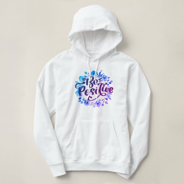 positiv sein hoodie (Design vorne)