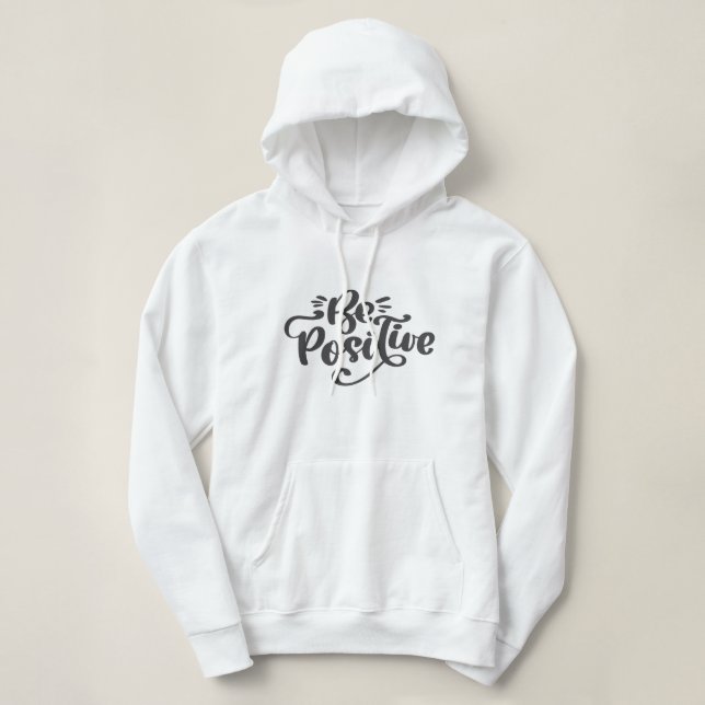 positiv sein hoodie (Design vorne)