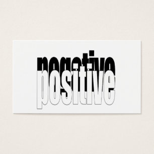 Positiv und negativ