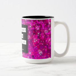 Positive Affirmation Miracles Magic Inspiration Zweifarbige Tasse